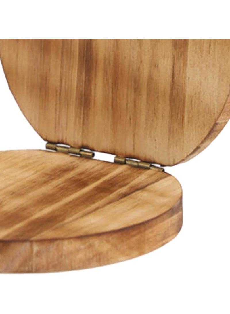 **مكبس تورتيلا خشبي، مكبس بيتزا وخبز مسطح يدوي، مدوّنة عجينة متعددة الوظائف للجنوكي والخبز المسطح – الأداة المثالية للمطبخ للضغط ولف العجين بدون جهد.** - Image 3